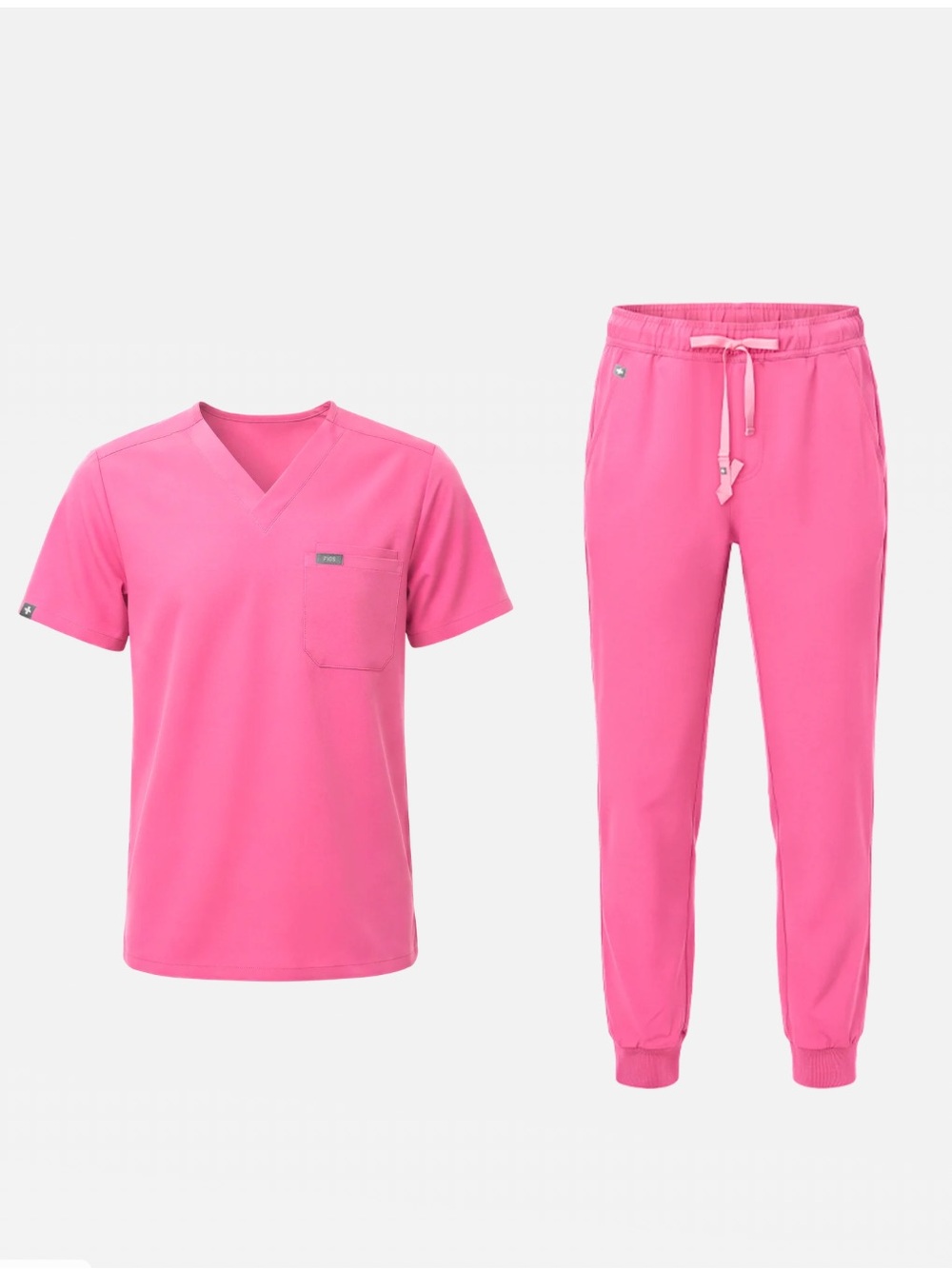Figs- F*ing Pink Scrub Set